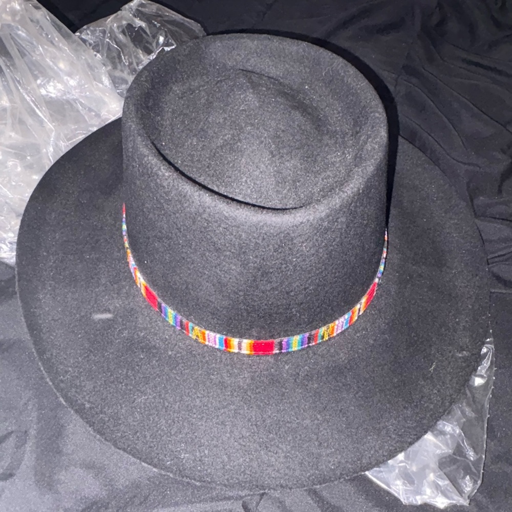 Black Western Wool Felt Hat